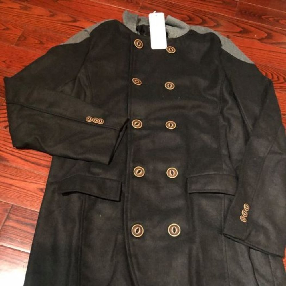 2-Tone Pea Coat
